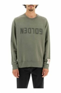 Golden Goose Hoodies & Sweatvesten Knitwear Gray