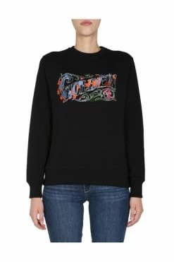 Golden Goose Hoodies & Sweatvesten ROUND NECK SWEATSHIRT Black -Golden Goose Verkoopwinkel 020d248fe885845561a0756dcb51aa71