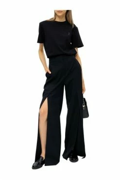 Golden Goose T-shirts Cotton T-shirt With Logo Black -Golden Goose Verkoopwinkel 03e0bfe42087783899bc3725299ab272