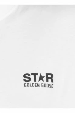Golden Goose T-shirts T-shirt White -Golden Goose Verkoopwinkel 06a79edf7225d5faad253aa0989fd679