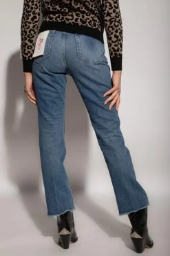 Golden Goose Straight Jeans High-waisted Jeans Blue -Golden Goose Verkoopwinkel 09082b66ee260dfdc0c3995923db2a94