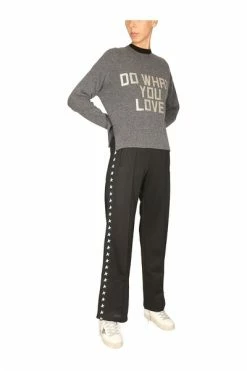 Golden Goose Sweaters Round-neck Knitwear Gray -Golden Goose Verkoopwinkel 094ce0a5ffb3cd4a967625330eabc326