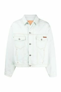 Golden Goose Spijkerjassen Denim Jackets Blue