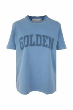 Golden Goose T-Shirts Blue