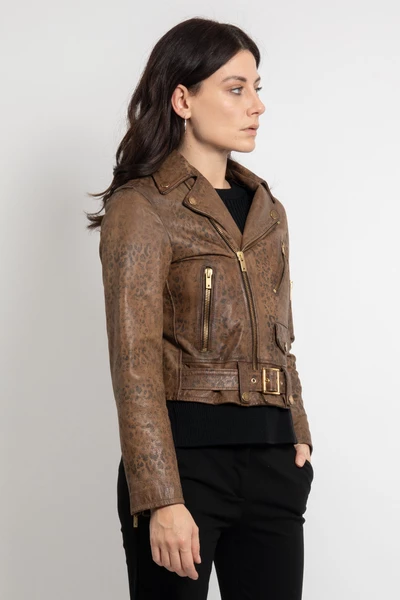 Golden Goose Leren En Suède Jassen Jacket Brown 3 Golden Goose Leren En Suède Jassen Jacket Brown