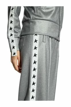 Golden Goose Sweatpants With Logo Gray -Golden Goose Verkoopwinkel 110538052ede8ef4ceac579088cebe7a