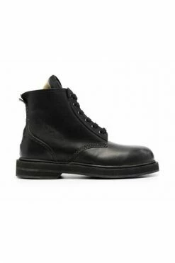 Golden Goose Laarzen Leather Lace-up Boots Black