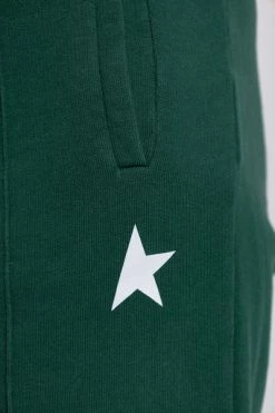 Golden Goose Sweatpants With Logo Green -Golden Goose Verkoopwinkel 12c5a29f9ab892ccc1f034e4a4ad74ba