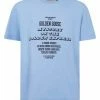 Golden Goose T-Shirts Blue -Golden Goose Verkoopwinkel 16429f87e1e04607972fc14ac70cf08b