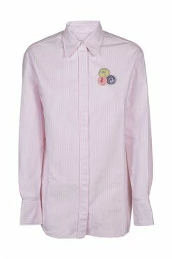 Golden Goose Longsleeve Shirts SHIRT Pink -Golden Goose Verkoopwinkel 1776faa674f5a8496f1490fae3138225