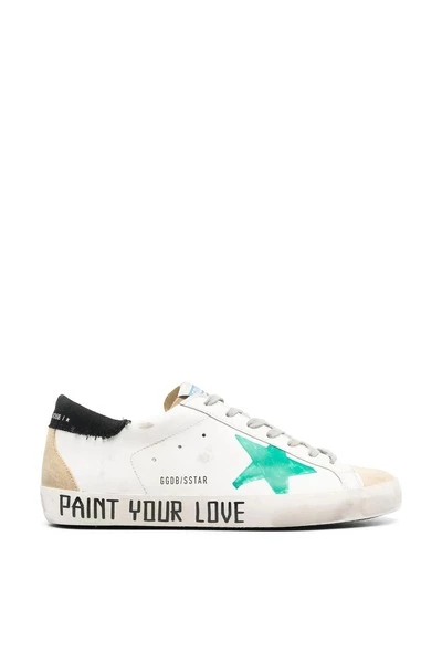 Golden Goose Distressed Super-Star Sneakers White 6 Golden Goose Distressed Super-Star Sneakers White - Afbeelding 4