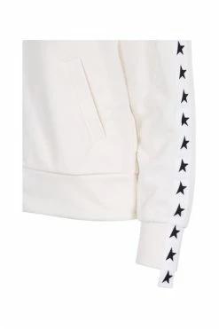 Golden Goose Hoodies & Sweatvesten Zip-throughs White -Golden Goose Verkoopwinkel 1c6b607b0253eb3b88707a35aaa71508