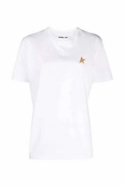 Golden Goose T-shirts T-shirt White -Golden Goose Verkoopwinkel 1ceb0c76f34540b7d6eb4691183ad2df