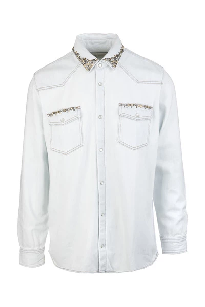 Golden Goose Spijkeroverhemden Shirt Blue 5 Golden Goose Spijkeroverhemden Shirt Blue - Afbeelding 3