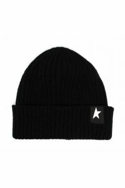 Golden Goose Hoeden Beanies Black