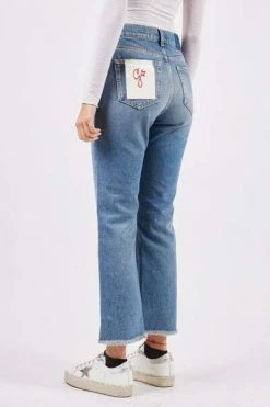 Golden Goose Cropped Jeans Blue