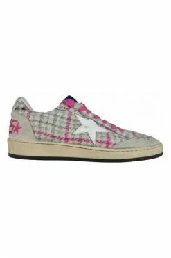Golden Goose Leather Sneakers Beige