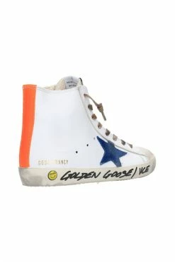 Golden Goose Francy High-Top Sneakers White -Golden Goose Verkoopwinkel 214e93fb2f4e5c07f820017ea21ede0e