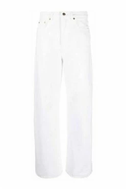 Golden Goose Straight Jeans White