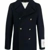 Golden Goose Jassen Double-Breasted Coats Blue