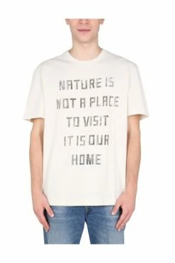 Golden Goose Shirts CREW NECK T-SHIRT White -Golden Goose Verkoopwinkel 2b39a60a426733cfcf2095ddd02fbc18