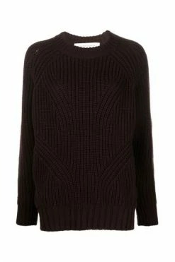 Golden Goose Sweaters Round-neck Knitwear Brown
