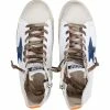 Golden Goose Francy High-Top Sneakers White -Golden Goose Verkoopwinkel 2d91e68a4146bae26721ac05b6b170a8
