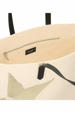 Golden Goose Handtassen Star Print Tote Bag White