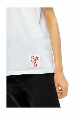 Golden Goose T-shirts T-shirt With Logo White -Golden Goose Verkoopwinkel 3009d5787902e5c42212153a3118184a