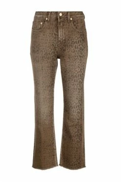 Golden Goose Broeken Cropped Trousers Brown