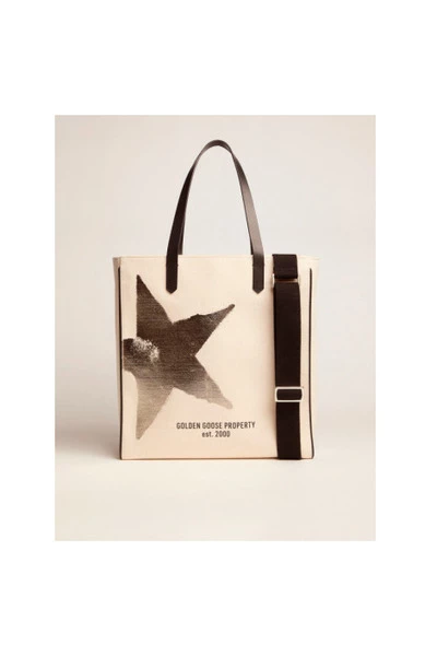 Golden Goose Schoudertassen California Bag Beige 3 Golden Goose Schoudertassen California Bag Beige