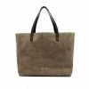 Golden Goose Shoppers Tote Bags Green