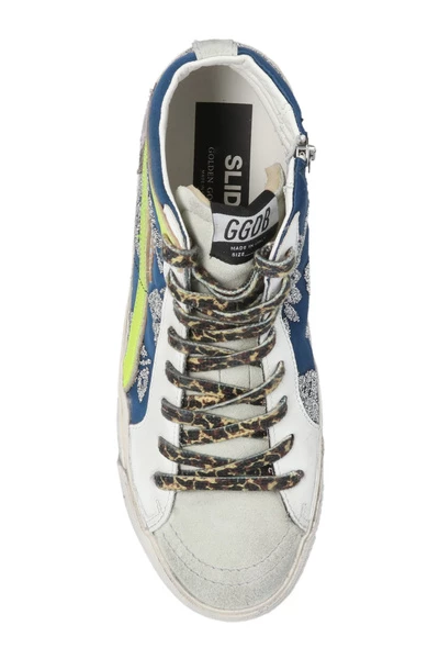 Golden Goose Slide Classic; High-top Sneakers Blue 8 Golden Goose Slide Classic; High-top Sneakers Blue - Afbeelding 6
