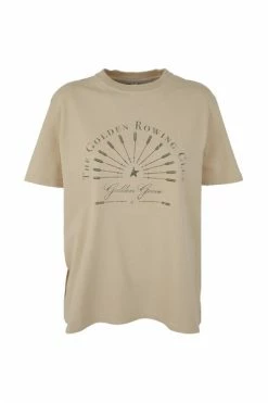 Golden Goose T-Shirts Beige -Golden Goose Verkoopwinkel 3caea657806e0f211a602626aed45161