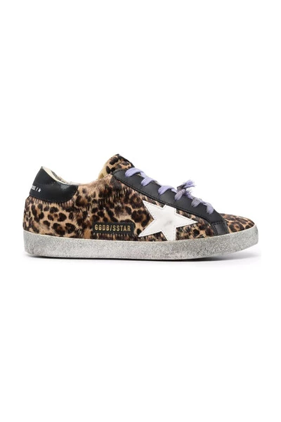 Golden Goose Super-Star Low-Top Sneakers Brown 6 Golden Goose Super-Star Low-Top Sneakers Brown - Afbeelding 4