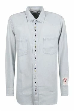 Golden Goose Spijkeroverhemden Shirt Blue -Golden Goose Verkoopwinkel 3e89078955c3e7480c890aff52180d19