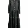 Golden Goose Maxi Jurken Maxi Dresses Black -Golden Goose Verkoopwinkel 3f0bcfcc98149b45f4dfc921c1da3698