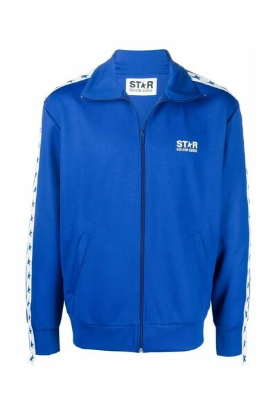 Golden Goose Hoodies & Sweatvesten Zip-throughs Blue 7 Golden Goose Hoodies & Sweatvesten Zip-throughs Blue - Afbeelding 5