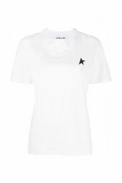 Golden Goose T-shirts STAR/ W`S REGULAR T-SHIRT White