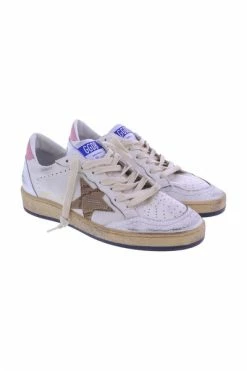 Golden Goose Sneakers Ball Star Nappa Upper White