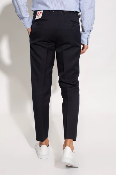 Golden Goose Chino's Pleat-front Trousers Blue 3 Golden Goose Chino's Pleat-front Trousers Blue