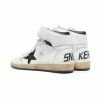 Golden Goose Sky-Star High-top Lace-up Sneakers White -Golden Goose Verkoopwinkel 44507480cea7ba9c92eedd7c42f38454