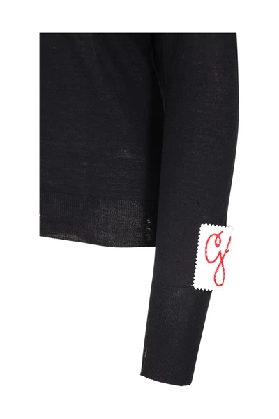 Golden Goose Sweaters Round-Neck Sweater Black 4 Golden Goose Sweaters Round-Neck Sweater Black - Afbeelding 2