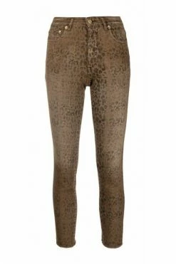 Golden Goose Cropped Jeans Jeans Brown -Golden Goose Verkoopwinkel 48f0609183f31e182ba459c5c3ac3227