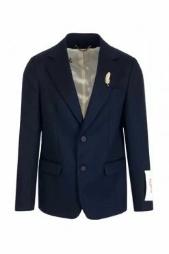 Golden Goose Jassen GMP00855P00061950486 JACKET Blue