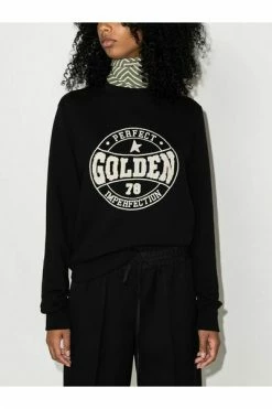 Golden Goose Hoodies & Sweatvesten SWEATSHIRT Black -Golden Goose Verkoopwinkel 49a19a4fe0a9df94c9b6101c5eb95808