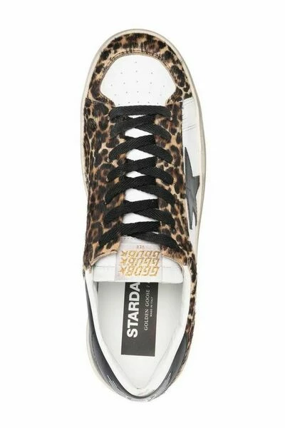 Golden Goose Multi-panel Lace-up Sneakers Brown 6 Golden Goose Multi-panel Lace-up Sneakers Brown - Afbeelding 4