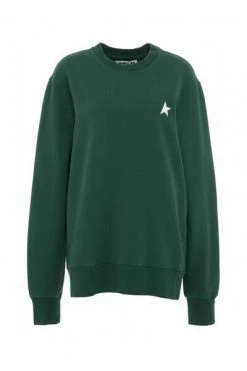 Golden Goose Hoodies & Sweatvesten Sweatshirt GMP01223 P000869 22 Green