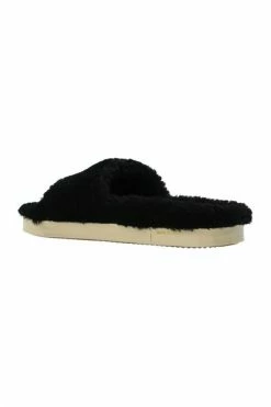 Golden Goose Slippers Poolstar Fur Slides Black -Golden Goose Verkoopwinkel 50334703190fa283bf439a65d1535468