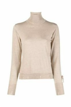 Golden Goose Coltruien Knitwear Beige